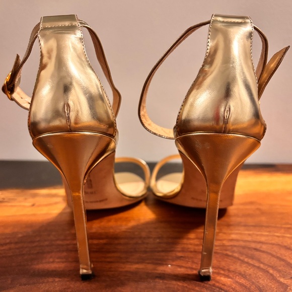 Manolo Blahnik ‘Chaos’ Ankle Strap Sandals Size 38.5 (US 7.5-8) - Picture 5 of 7